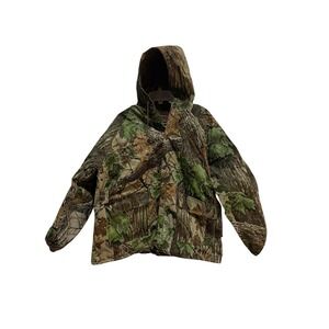 Stearns Dry Wear Camouflage Jacket Men's Size L Advantage Timber Large Coat